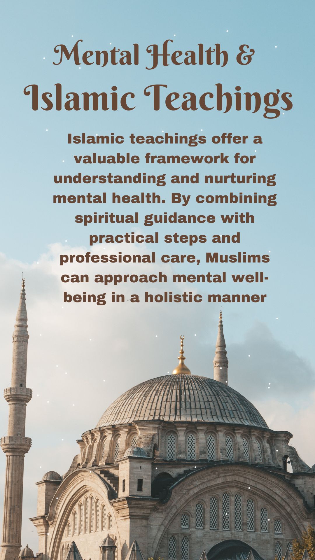 Mental Health & Islamic Teachings